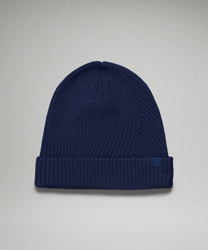 Lululemon Twist Knit Beanie Hatt Accessories Night Sea | HGMU-84273