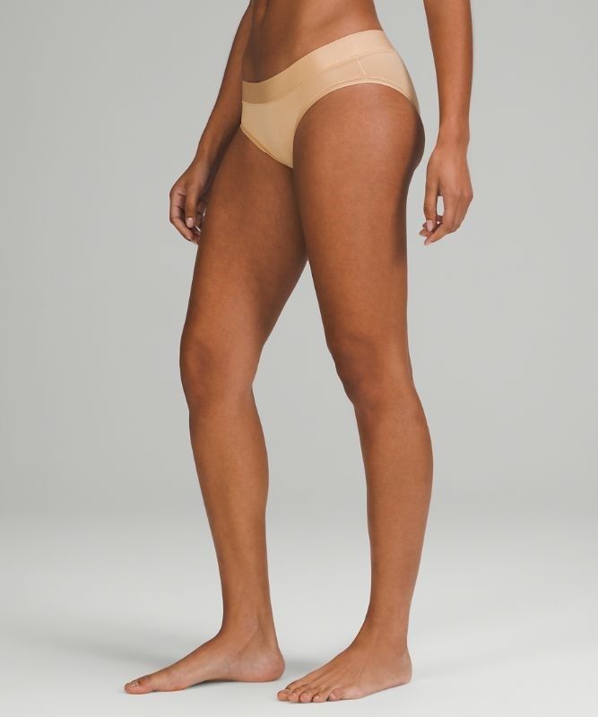 Lululemon UnderEase Bikini 3 Pack Underkläder Dam Vinröda Bruna | HMWU-89137