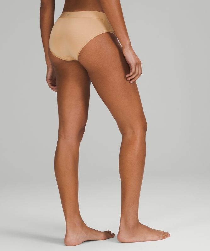 Lululemon UnderEase Bikini 3 Pack Underkläder Dam Vinröda Bruna | HMWU-89137