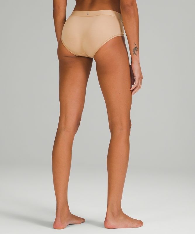 Lululemon UnderEase Hipster 3P Underkläder Dam Vinröda Bruna | SUIO-69315