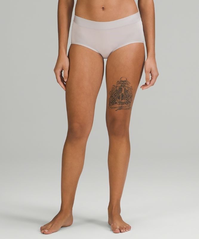 Lululemon UnderEase Mid-Rise Boyshort Underwear 3 Pack Underkläder Dam Bruna | JTOB-21035