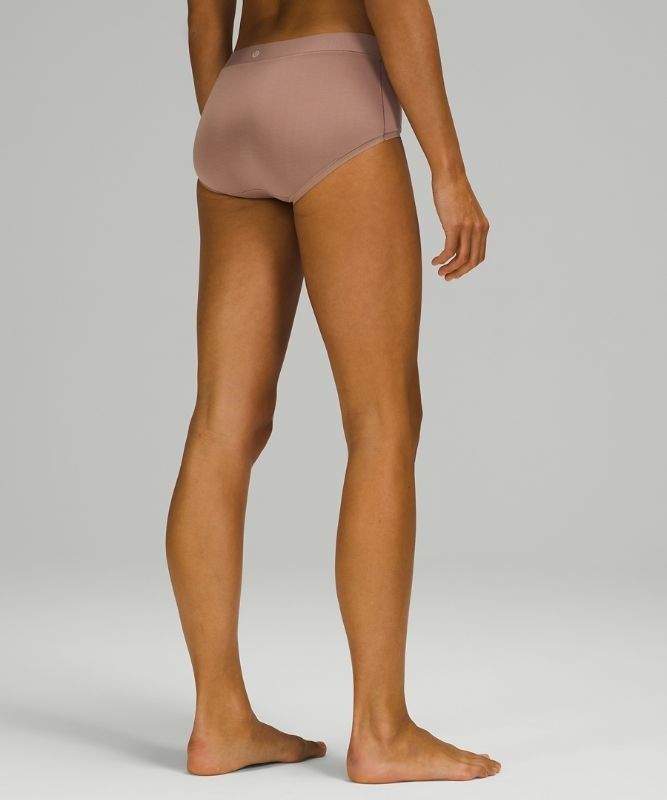 Lululemon UnderEase Mid-Rise Boyshort Underwear Underkläder Dam Bruna | AZGY-04986