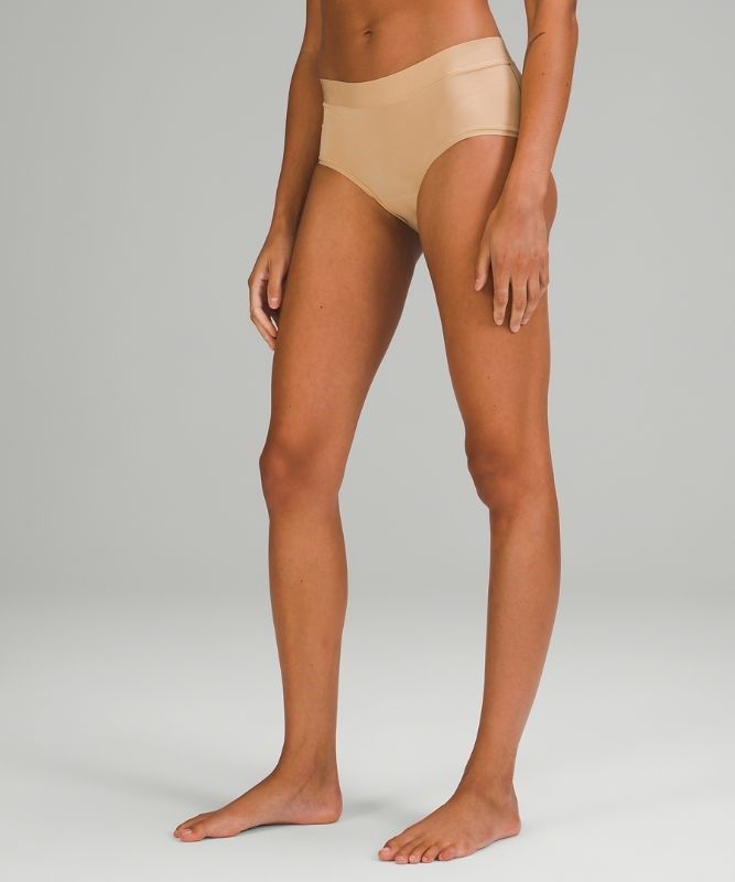 Lululemon UnderEase Mid-Rise Boyshort Underwear 3 Pack Underkläder Dam Vinröda Bruna | ULDR-71695