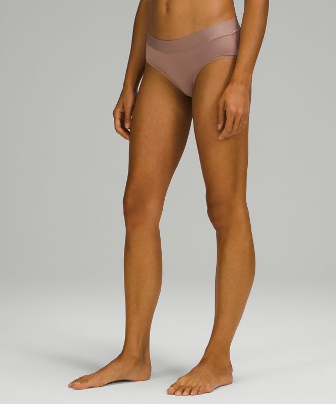 Lululemon UnderEase Mid-Rise Hipster Underwear Underkläder Dam Bruna | AERL-21650