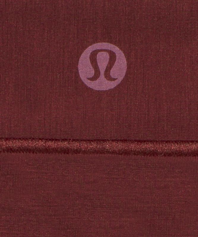 Lululemon UnderEase Mid-Rise Thong Underwear Underkläder Dam Röda Vinröda | PUEJ-36478