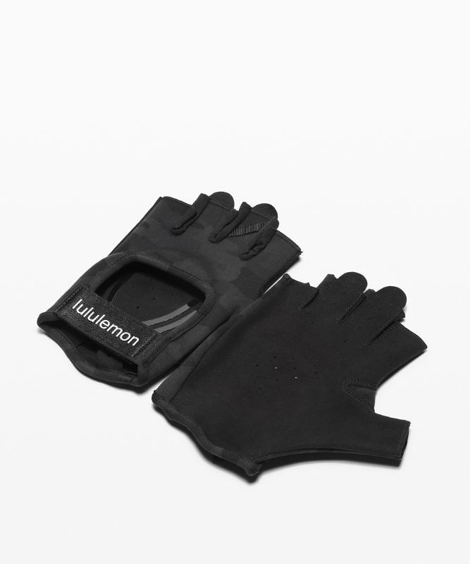 Lululemon Uplift Training Gloves Utrustning Accessories Camo Svarta Olika Färger Svarta | HAIQ-98741