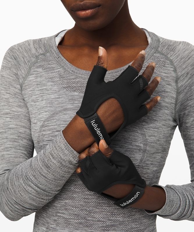 Lululemon Uplift Training Gloves Utrustning Accessories Svarta | XYWN-47530