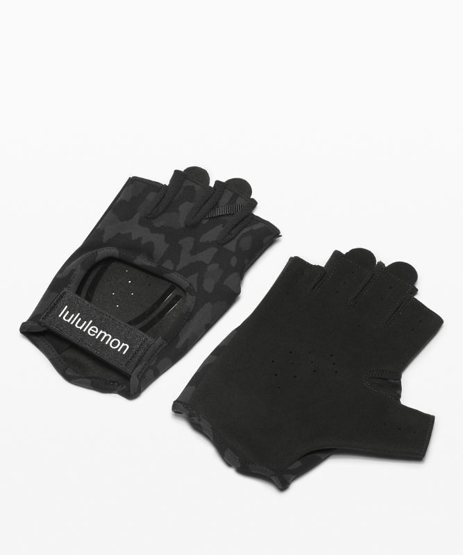 Lululemon Uplift Training Gloves Utrustning Accessories Camo Svarta Olika Färger Svarta | XLBN-14502