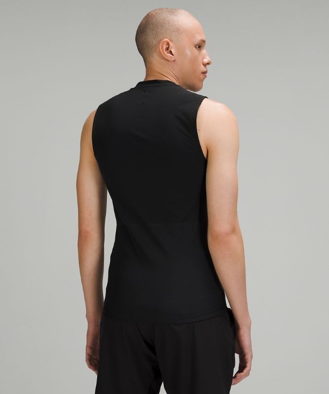Lululemon Vital Drive Training Sleeveless Shirt Blast Herr Svarta | BHEW-37264