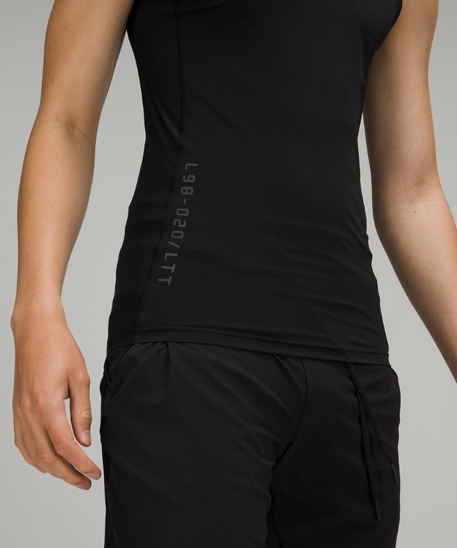 Lululemon Vital Drive Training Sleeveless Shirt Blast Herr Svarta | BHEW-37264