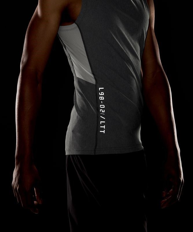 Lululemon Vital Drive Training Sleeveless Shirt Blast Herr Heathered Vapor | ZIKT-30462