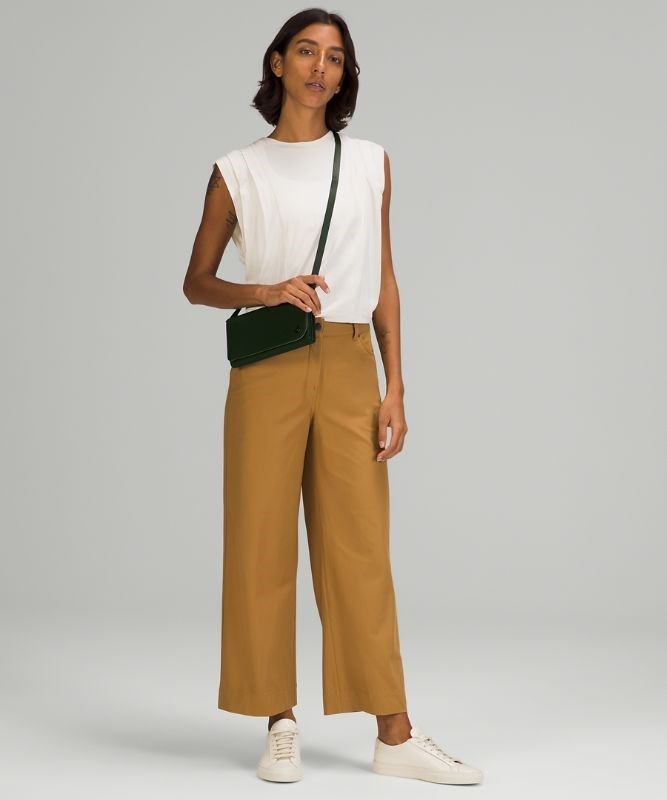Lululemon Wallet Clutch Crossbody Bag Väskor Accessories Gröna | VFMB-79158
