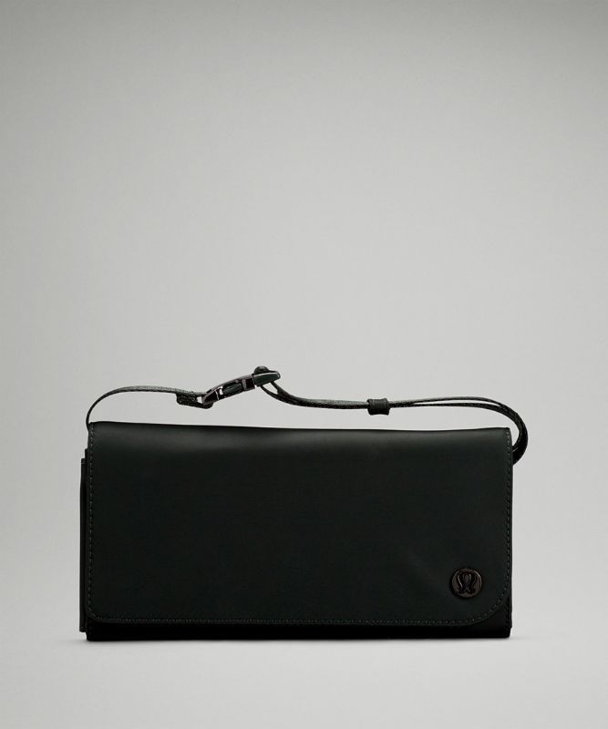 Lululemon Wallet Clutch Crossbody Bag Väskor Accessories Gröna | VFMB-79158