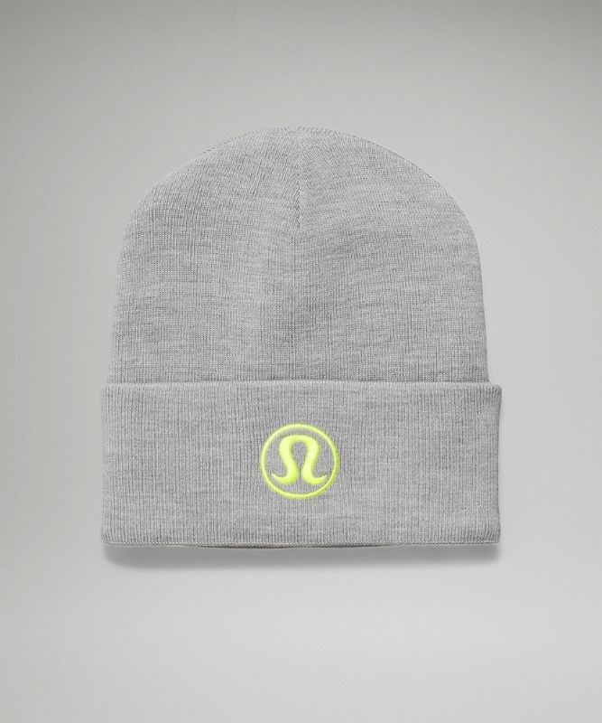 Lululemon Warm Revelation Beanie Hatt Accessories Grå Gula | TFRK-62453