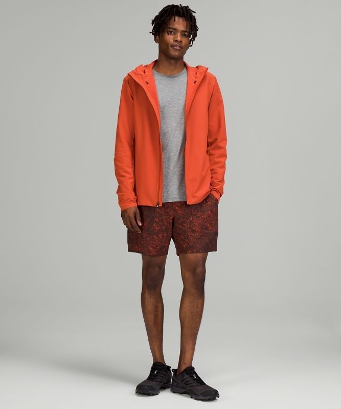 Lululemon Warp Light Jacket Packable Jackor Herr Orange | ZFVR-69803