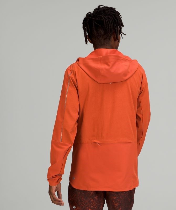 Lululemon Warp Light Jacket Packable Jackor Herr Orange | ZFVR-69803