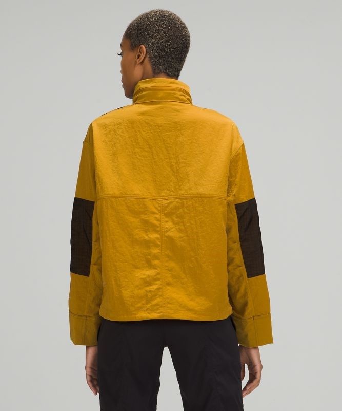 Lululemon Water-Repellent Mesh Jacket Jackor Dam Guld Bruna Svarta | SXKI-06731