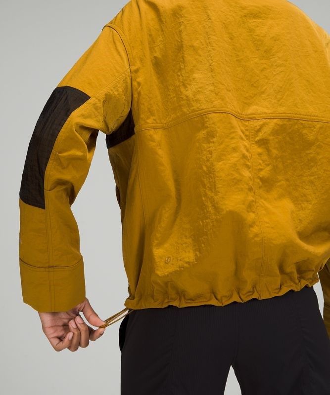 Lululemon Water-Repellent Mesh Jacket Jackor Dam Guld Bruna Svarta | SXKI-06731
