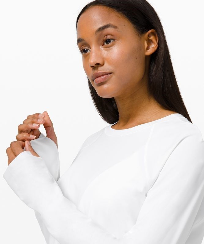 Lululemon Waterside Relaxed UVP Long-Sleeve Baddräkter Dam Vita | MKJC-67893
