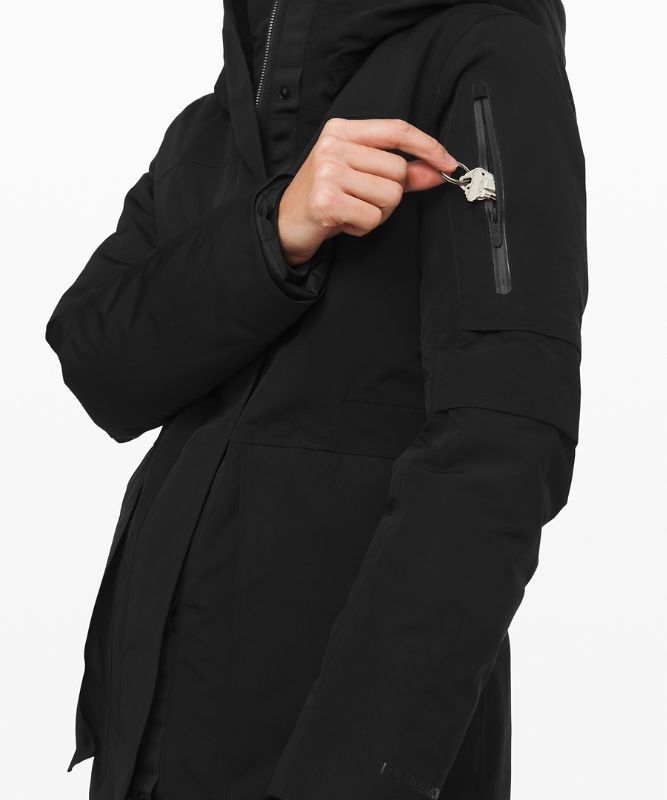 Lululemon Winter Warrior 3-in-1 Parka Jackor Dam Svarta | IKSO-70148