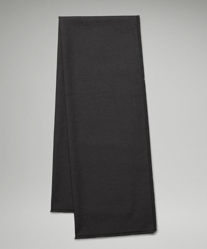 Lululemon Wool-Blend Scarf Halsduk Accessories Svarta | QFCD-23145