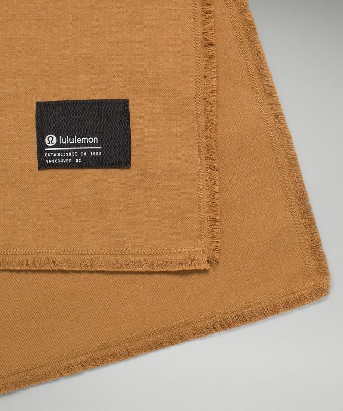 Lululemon Wool-Blend Scarf Halsduk Accessories Beige | BLKT-38752