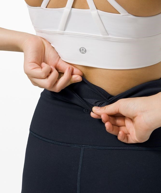 Lululemon Wunder Lounge SHR Tight Leggings Dam Marinblå | YZCU-35971