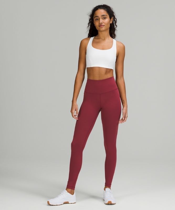 Lululemon Wunder Train Bra Medium Support, C/D Cup Sport BH Dam Vita | EIVP-56917