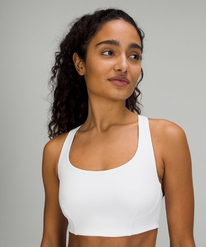 Lululemon Wunder Train Bra Medium Support, C/D Cup Sport BH Dam Vita | EIVP-56917