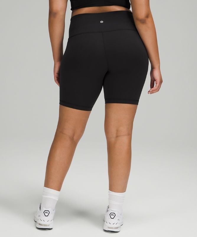 Lululemon Wunder Train High-Rise Short 8 Shorts Dam Svarta | RLWP-71852