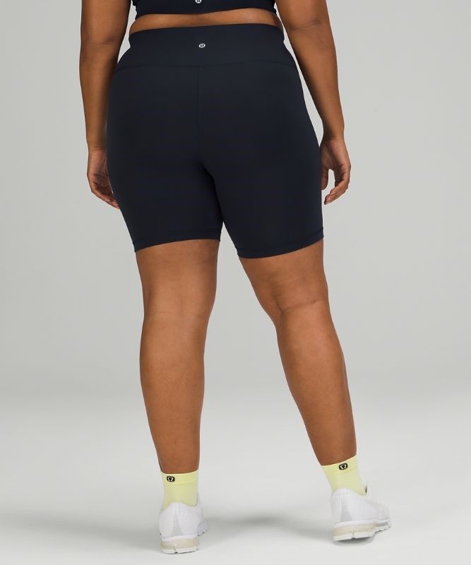 Lululemon Wunder Train High-Rise Short 8 Shorts Dam Marinblå | ULYZ-72538