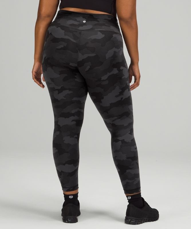 Lululemon Wunder Train High-Rise Tight 25 Leggings Dam Camo Svarta Olika Färger | QAWS-91683