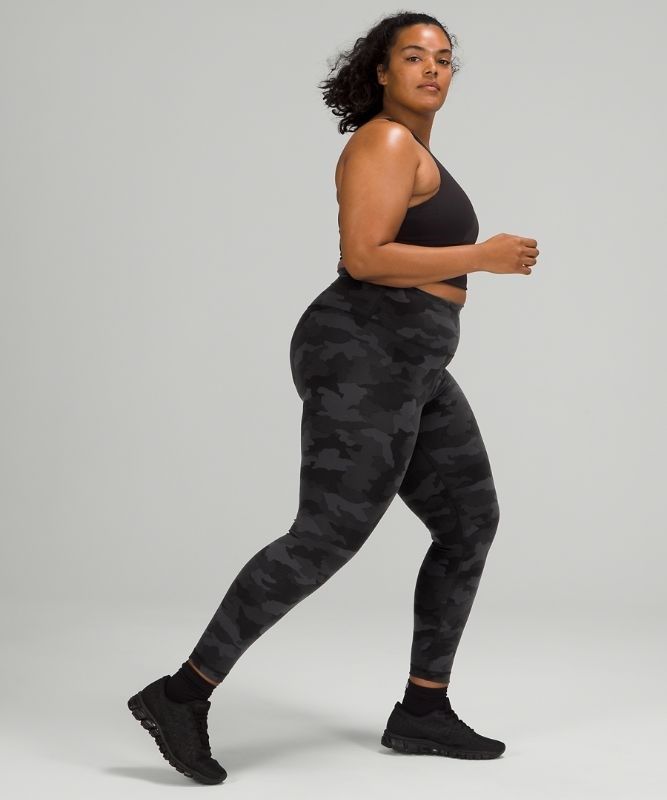 Lululemon Wunder Train High-Rise Tight 25 Leggings Dam Camo Svarta Olika Färger | QAWS-91683