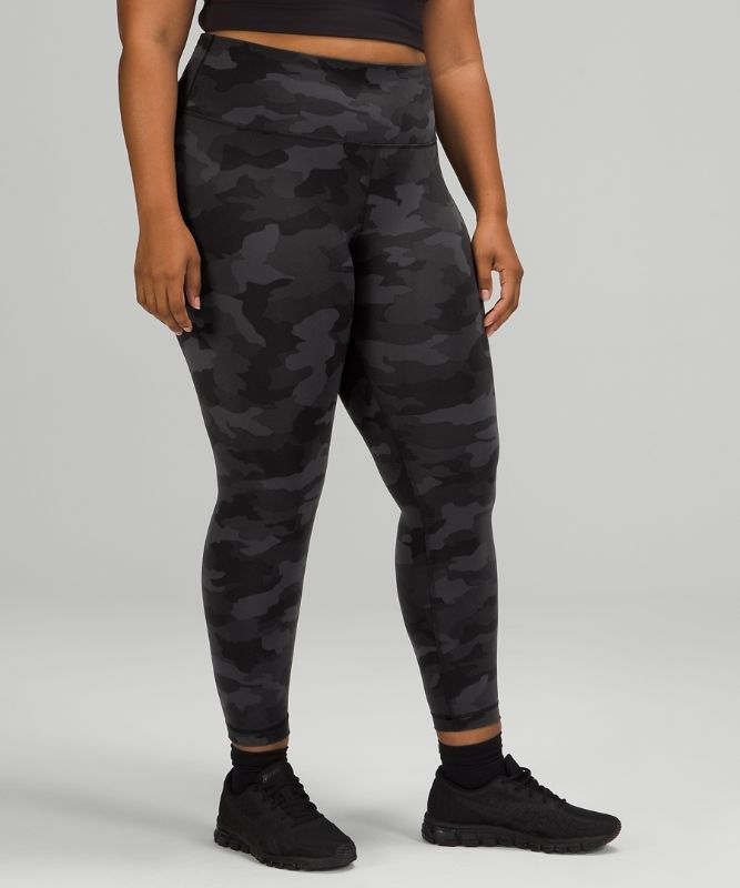 Lululemon Wunder Train High-Rise Tight 25 Leggings Dam Camo Svarta Olika Färger | QAWS-91683