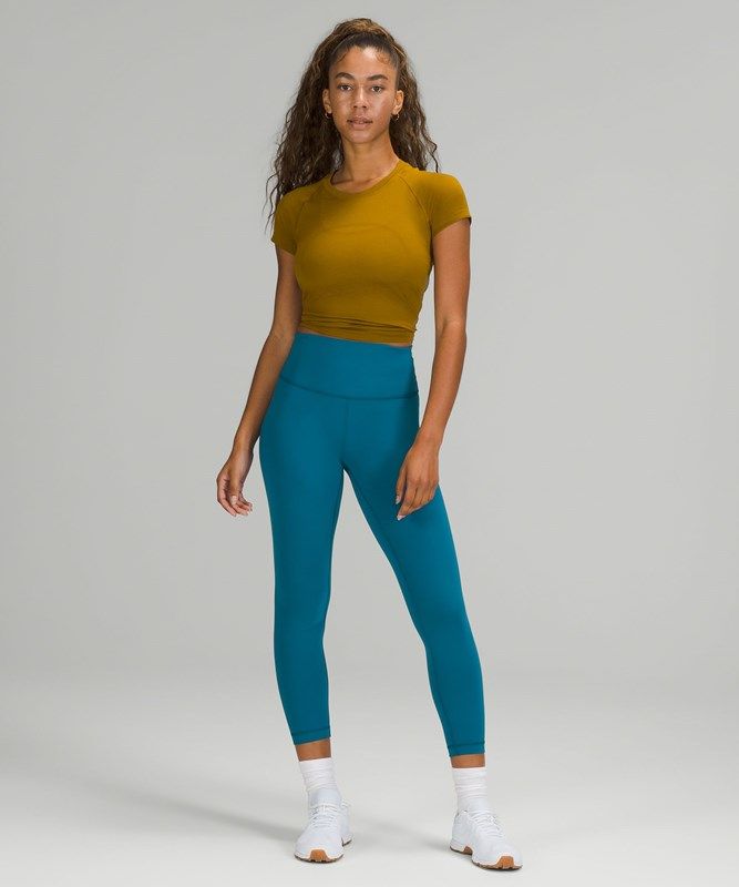 Lululemon Wunder Train High-Rise Tight 25 Leggings Dam Capri | MACO-09142