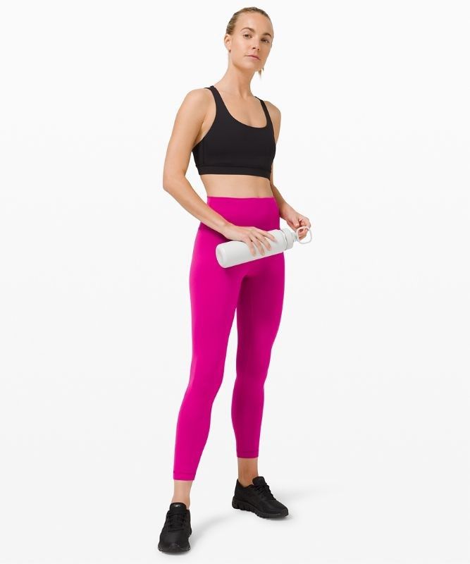 Lululemon Wunder Train High-Rise Tight 25 Leggings Dam Ripened Raspberry | ECJA-15680