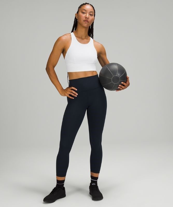 Lululemon Wunder Train High-Rise Tight 25 Leggings Dam Marinblå | CHBF-93456