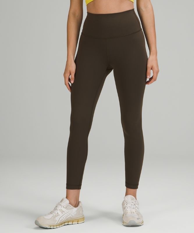 Lululemon Wunder Train High-Rise Tight 25 Leggings Dam Mörkolivgröna | ZMJE-85729