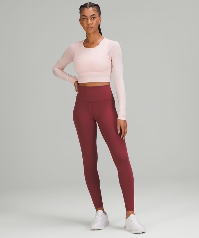 Lululemon Wunder Train High-Rise Tight 28 Leggings Dam Vinröda | NRBQ-90567