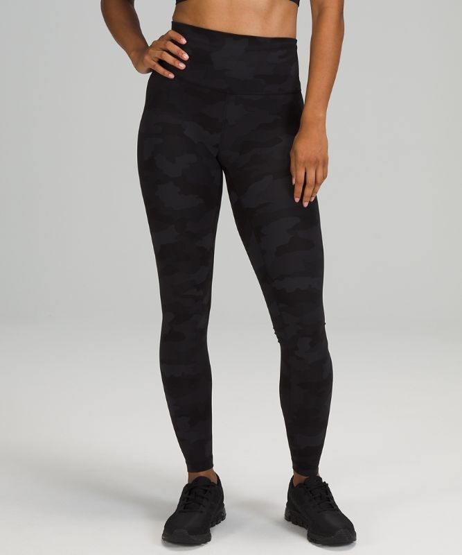 Lululemon Wunder Train High-Rise Tight 28 Leggings Dam Camo Svarta Olika Färger | ESZT-85369