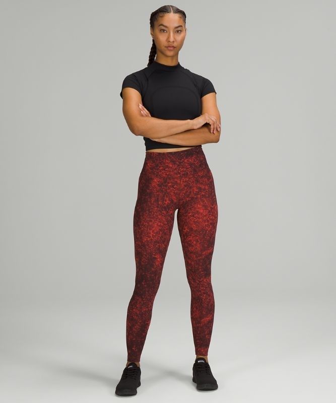Lululemon Wunder Train High-Rise Tight 28 Leggings Dam Blå Tvätt Röda Svarta | DXSI-58912