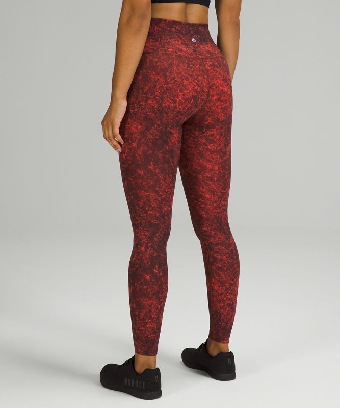 Lululemon Wunder Train High-Rise Tight 28 Leggings Dam Blå Tvätt Röda Svarta | DXSI-58912