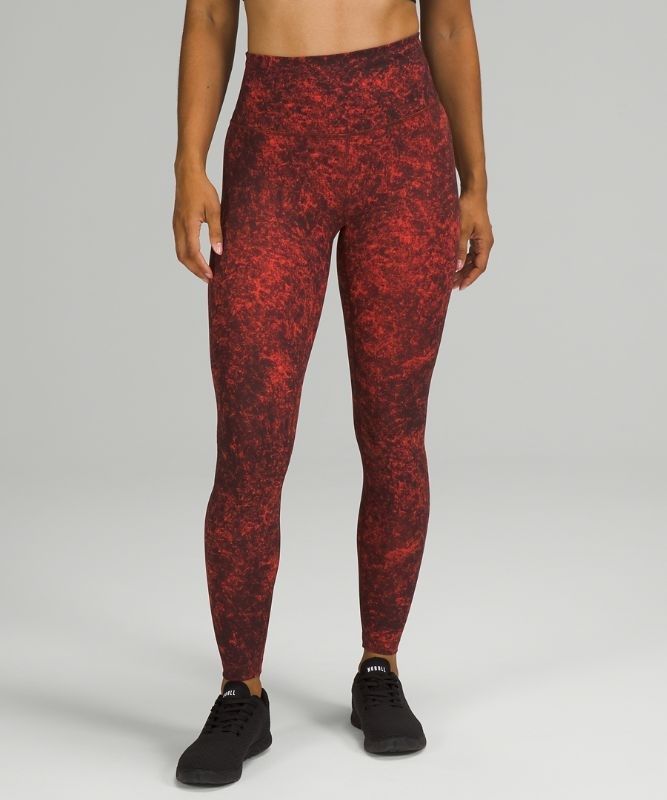 Lululemon Wunder Train High-Rise Tight 28 Leggings Dam Blå Tvätt Röda Svarta | DXSI-58912