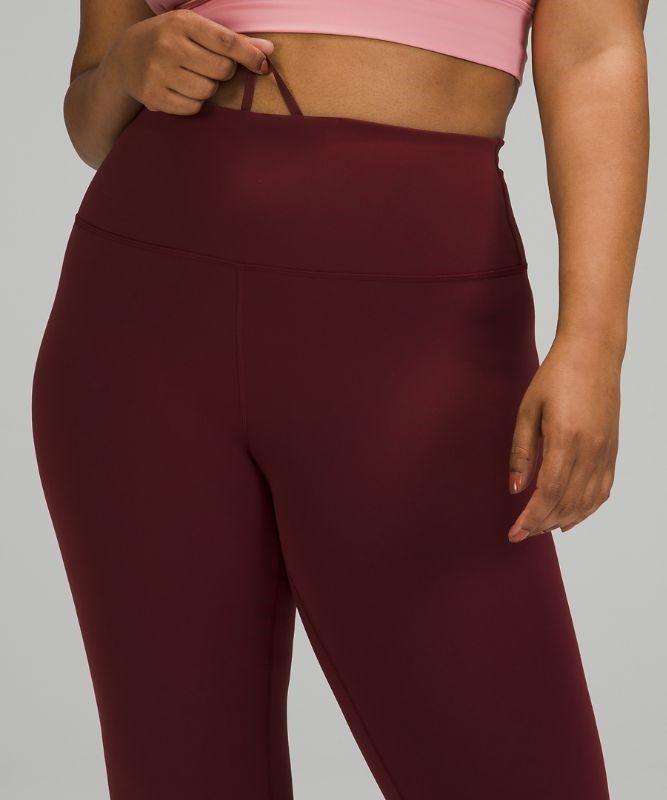 Lululemon Wunder Train High-Rise Tight 28 Leggings Dam Röda Vinröda | WLAU-09723