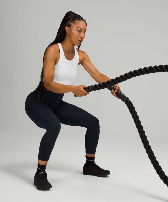 Lululemon Wunder Train Long-Line Bra Sport BH Dam Vita | FBAU-50176