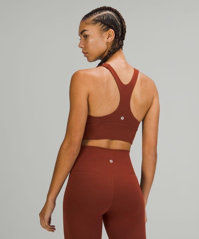 Lululemon Wunder Train Long-Line Bra Sport BH Dam Bruna | BJYT-04286