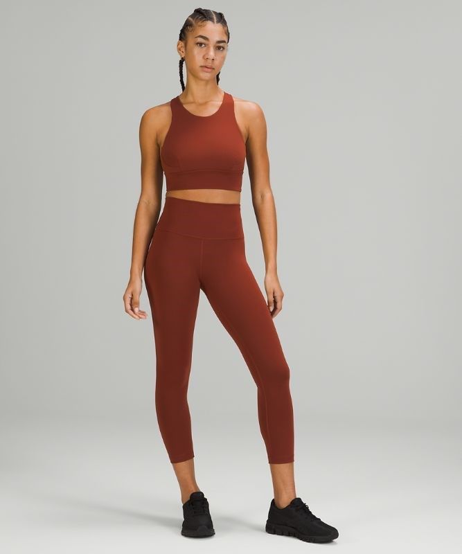 Lululemon Wunder Train Long-Line Bra Sport BH Dam Bruna | BJYT-04286