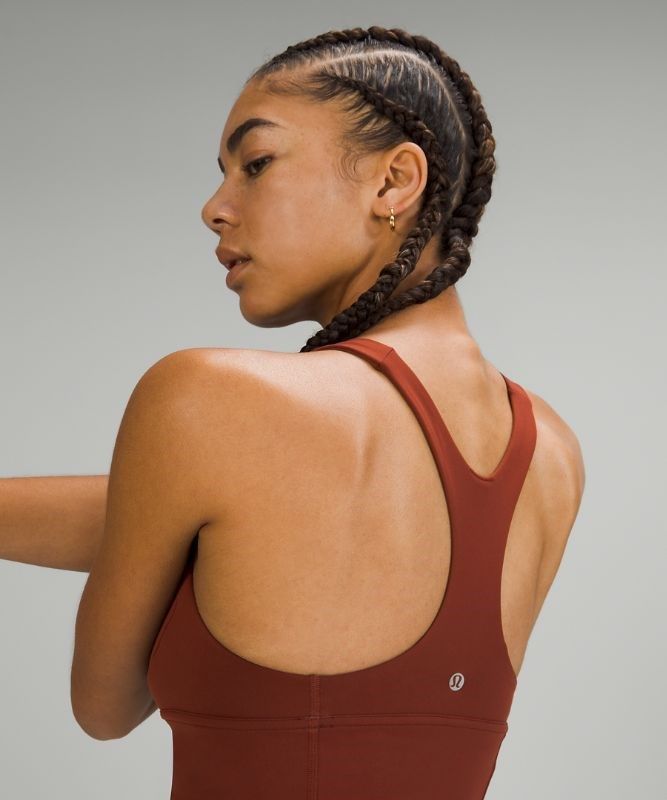 Lululemon Wunder Train Long-Line Bra Sport BH Dam Bruna | BJYT-04286