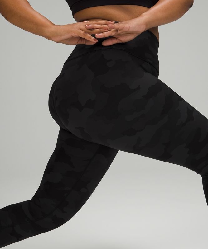 Lululemon Wunder Under HR Tight 28 Leggings Dam Camo Svarta Olika Färger | IZOH-95304