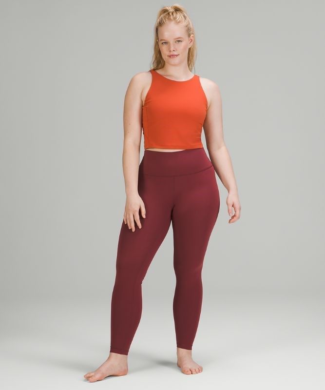 Lululemon Wunder Under HR Tight 28 Leggings Dam Vinröda | VSHL-73190